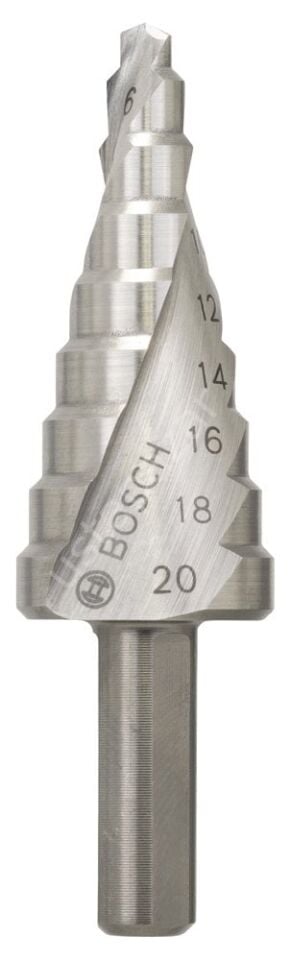 Bosch - HSS 9 Kademeli Matkap Ucu 4-20 mm 2608597519