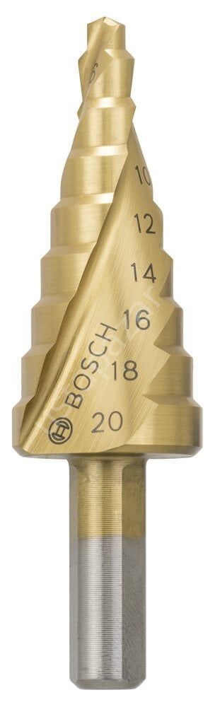 Bosch - HSS-TiN 9 Kademeli Matkap Ucu 4-20 mm 2608597526