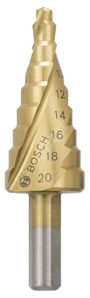 Bosch - HSS-TiN 9 Kademeli Matkap Ucu 4-20 mm 2608597526