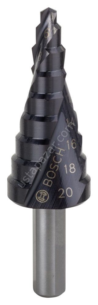 Bosch - HSS-AlTiN 9 Kademeli Matkap Ucu 4-20 mm 2608588066