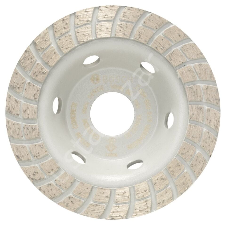 Bosch - Standard Seri Beton İçin Elmas Çanak Disk Turbo 105 mm 2608603313