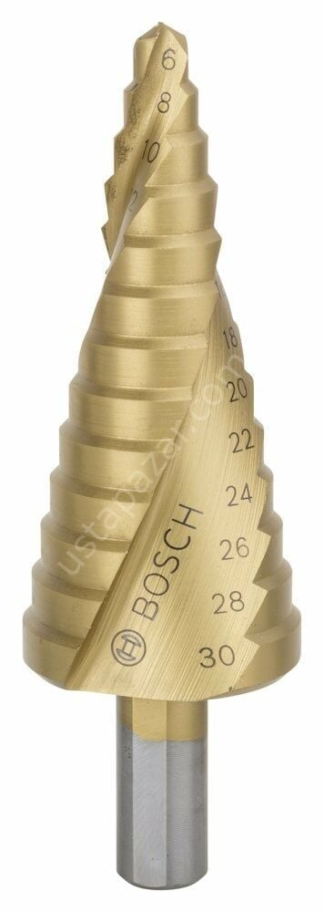 Bosch - HSS-TiN 13 Kademeli Matkap Ucu 6-30 mm 2608587430