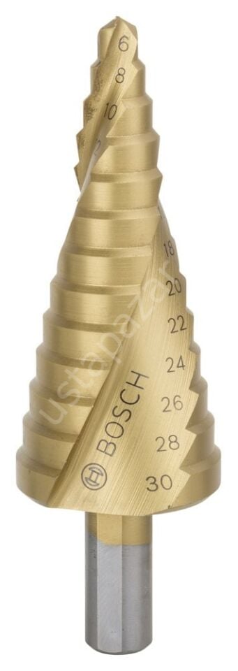 Bosch - HSS-TiN 13 Kademeli Matkap Ucu 6-30 mm 2608587430