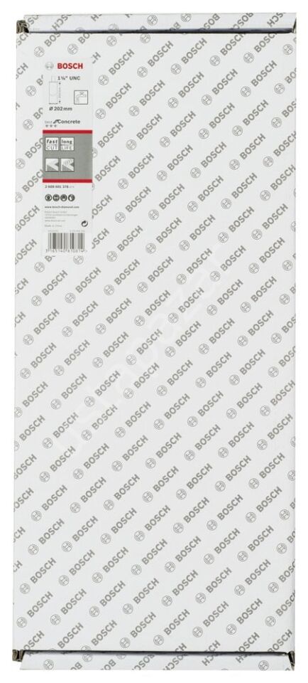 Bosch - Best Serisi Beton İçin 1 1/4'' UNC Girişli Elmas Sulu Karot Ucu 202 mm 2608601378
