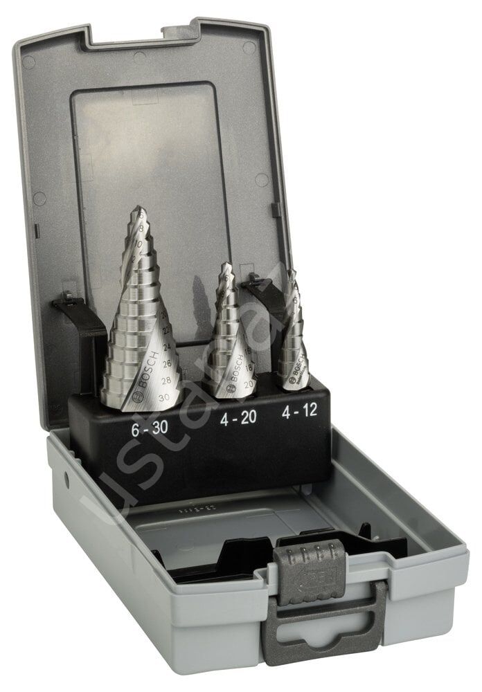 Bosch - HSS 3'lü Pro-box 4-12,4-20,6-30 mm 2608587426