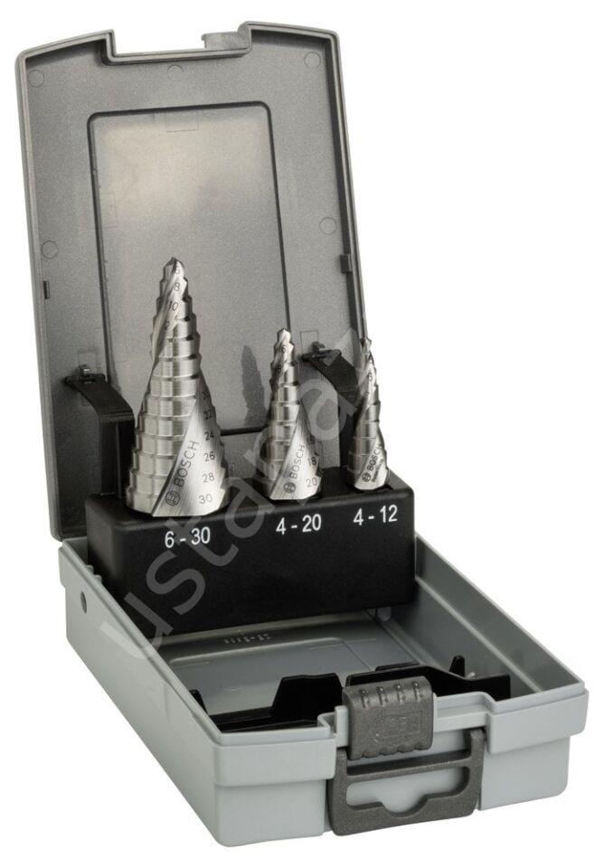 Bosch - HSS 3'lü Pro-box 4-12,4-20,6-30 mm 2608587426