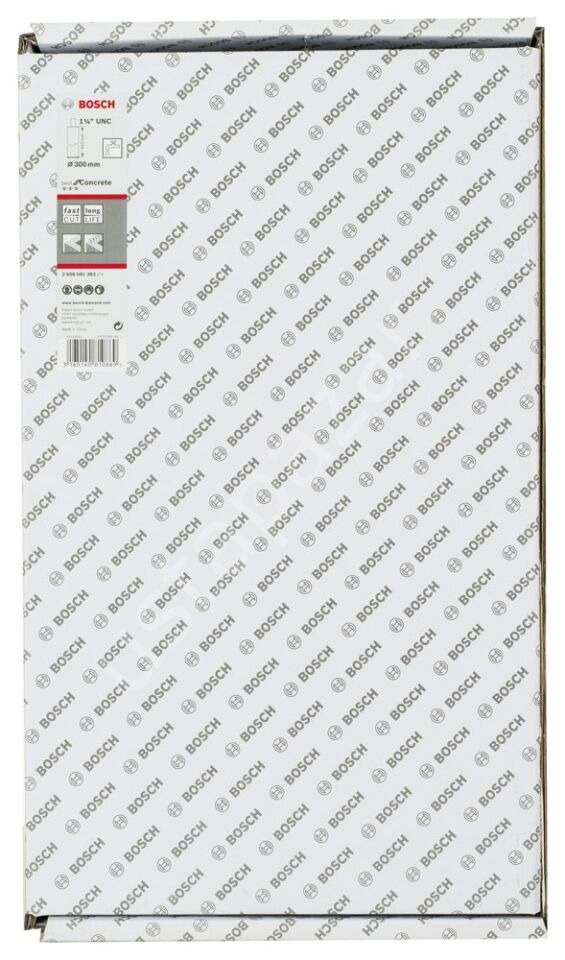 Bosch - Best Serisi Beton İçin 1 1/4'' UNC Girişli Elmas Sulu Karot Ucu 300 mm 2608601383