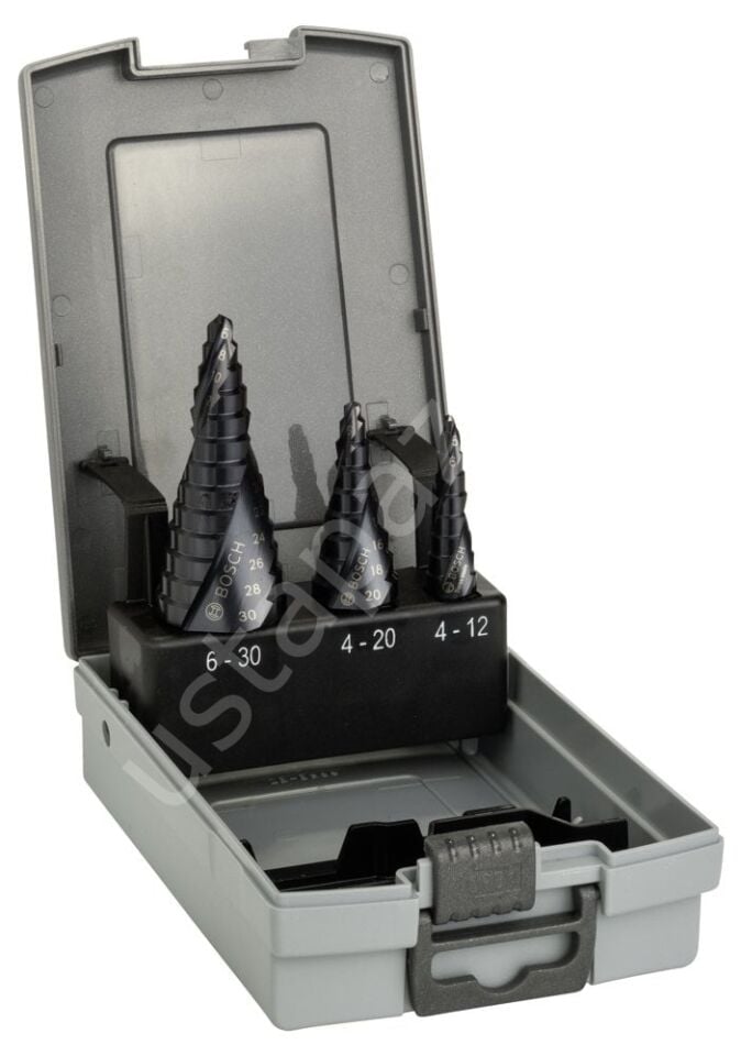 Bosch - HSS-AlTiN 3'lü Pro-box 4-12,4-20,6-30 mm 2608588069