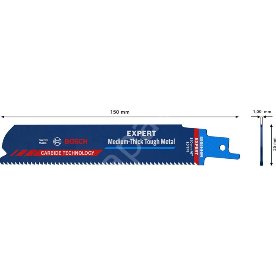 Expert 'medium-Thick Tough Metal' S 955 Hhm Panter Testere Bıçağı 1 Parça