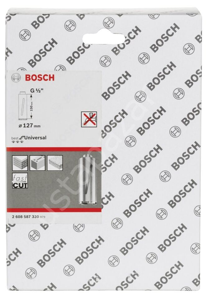 Bosch - Best Serisi G 1/2'' Girişli Kuru Karot Ucu 127*150 mm 2608587330