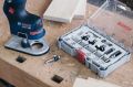 Bosch - Profesyonel 15 Parça Karışık Freze Ucu Seti 8 mm Şaftlı 2607017472