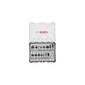 Bosch - Profesyonel 15 Parça Karışık Freze Ucu Seti 8 mm Şaftlı 2607017472