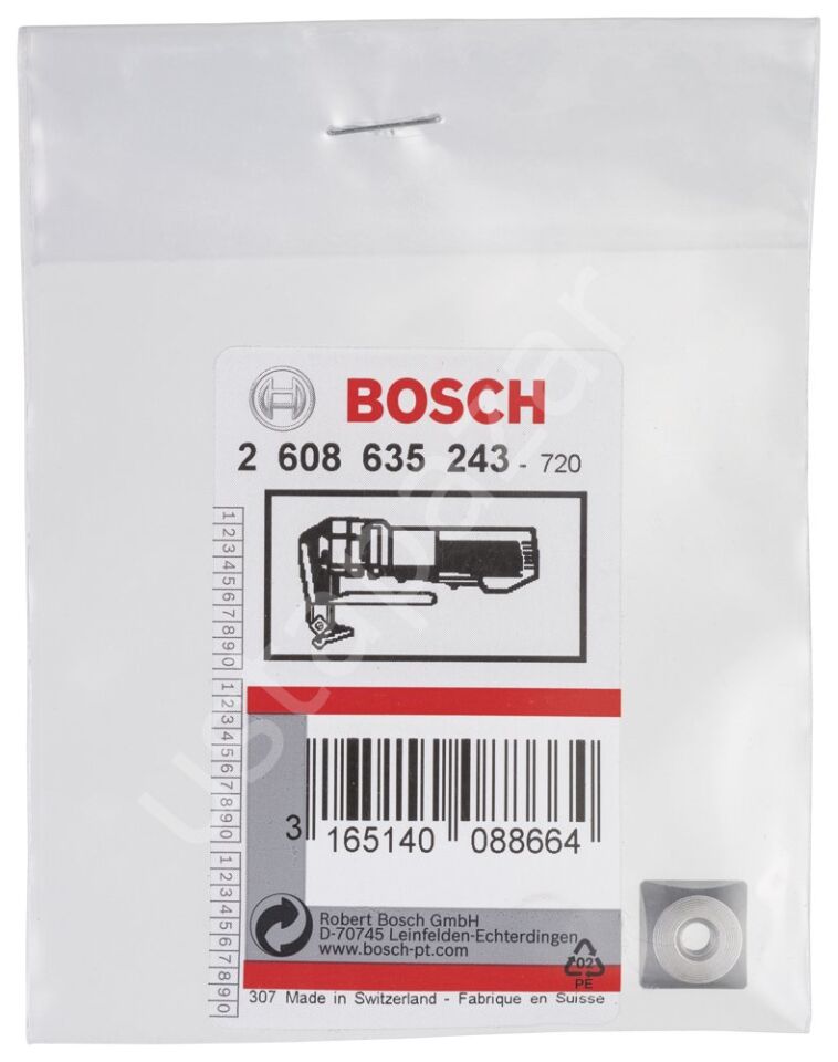 Bosch - GSC 10,8V/16/160 için Alt ve Üst Bıçak 2608635243