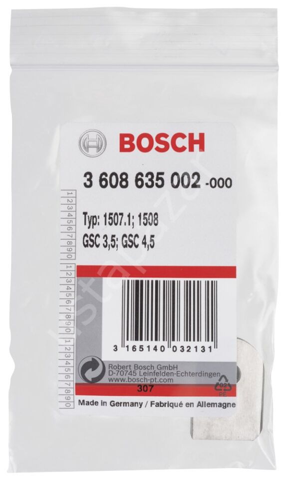 Bosch - GSC 3,5/4,5 için Alt Bıçak 3608635002