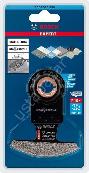Bosch Expert Matı 68 Rd4 1'li Starlock Köşeli Derz Bıçağı 2608900036