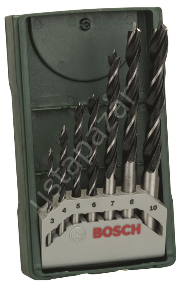 Bosch - X-Line Mini 7 Parça Ahşap Matkap Ucu Seti 2607019580