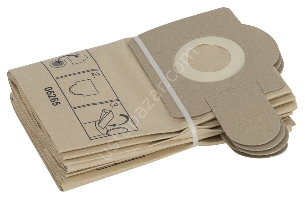 Bosch - Elektrikli Süpürgeler İçin Kağıt Filtre Torbası (PAS 11-21; PAS 12-27; PAS 12-27 F için uygun) 2605411150