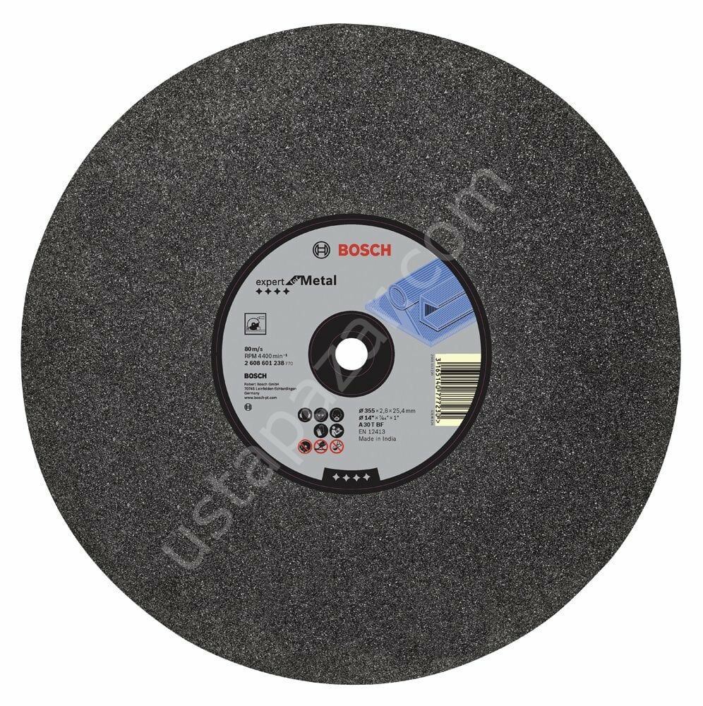 Bosch - 350*25,40*2,8 mm Expert Serisi Düz Metal Kesme Diski (Taş) 2608601238