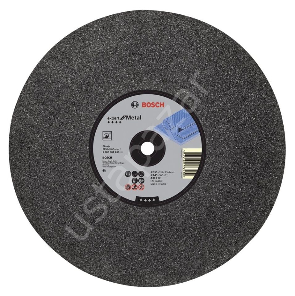 Bosch - 350*25,40*2,8 mm Expert Serisi Düz Metal Kesme Diski (Taş) 2608601238