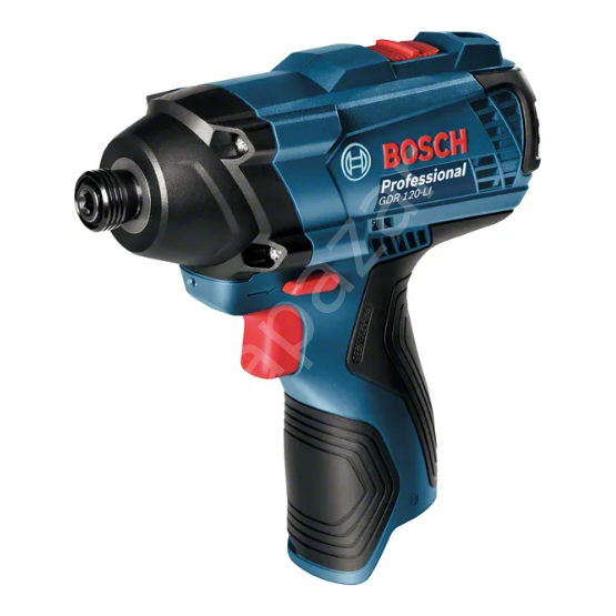Bosch Professional GDR 120-LI (Solo) Akülü Darbeli Somun Sıkma Makinesi 06019F0000