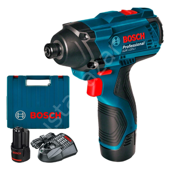 Bosch Professional GDR 120-Li Çift Akülü 2 Ah Somun Sıkma Makinesi 06019F0001