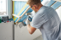 Bosch Professional GDR 18V-200 C Akülü Darbeli Somun Sıkma Makinesi (2 x18 V 4.0 Ah Akü, L-BOXX taşıma çantalı) 06019G4106