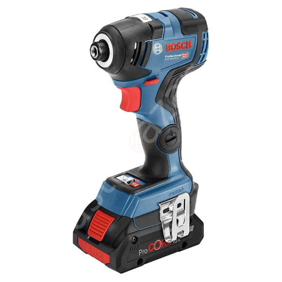 Bosch Professional GDR 18V-200 C Akülü Darbeli Somun Sıkma Makinesi (2 x18 V 4.0 Ah Akü, L-BOXX taşıma çantalı) 06019G4106