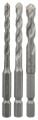 Bosch - Altıgen Şaftlı, HEX-9 Serisi Seramik için Matkap Ucu 3'lü Set 5-6-8 mm 2608589527
