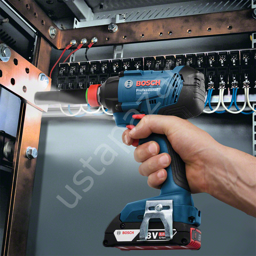 Bosch Professional GDX 180-Li Çift Akülü 2 Ah Somun Sıkma Makinesi