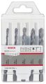 Bosch - Altıgen Şaftlı, HEX-9 Serisi HEX-9 Serisi Seramik için Matkap Ucu 5'li Set 4-5-6-8-10 mm 2608589528