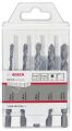 Bosch - Altıgen Şaftlı, HEX-9 Serisi HEX-9 Serisi Seramik için Matkap Ucu 5'li Set 4-5-6-8-10 mm 2608589528