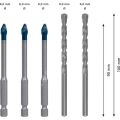 Bosch Expert Hex-9 Hardceramic Delme Ucu Karışık Seti 6 mm 5 Parça
