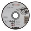 Bosch - 125*1,6 mm Expert Serisi Düz Inox (Paslanmaz Çelik) Kesme Diski (Taş) 2608600220