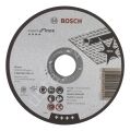 Bosch - 125*1,6 mm Expert Serisi Düz Inox (Paslanmaz Çelik) Kesme Diski (Taş) 2608600220