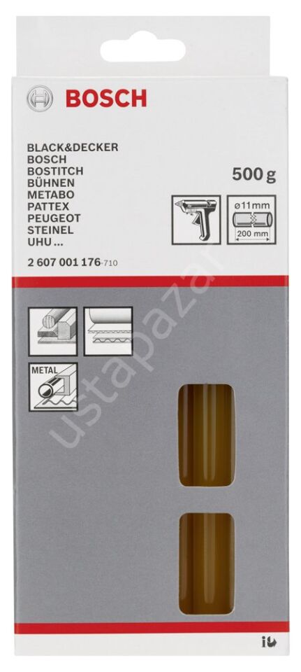 Bosch - Tutkal Çubuğu Sarı 11*200 mm 500 gr 2607001176