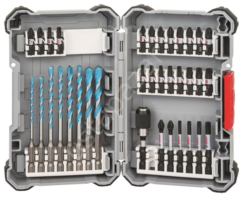 Bosch 35 Parça Vid. ve Mat. Ucu Seti (HEX9) 2607017570