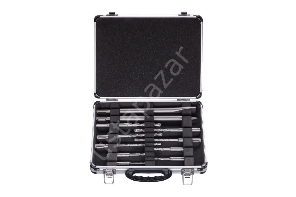 Bosch 11 Parça Çantalı SDS-Plus Kırıcı Delici Ucu ve Keski Seti 2608578765