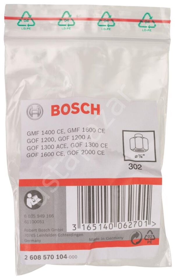 Bosch - 1/4'' cap 24 mm Anahtar Genisligi Penset 2608570104