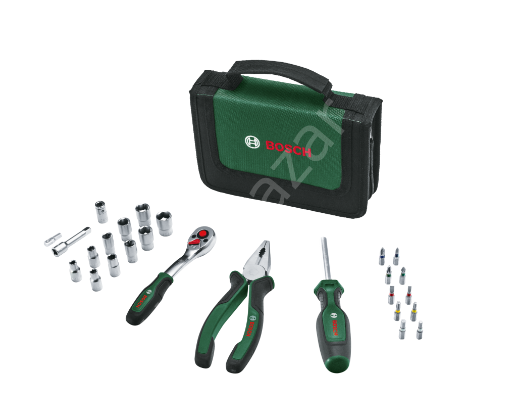Bosch Taşınabilir El Aleti Seti 26 Parça 1600A02BY2