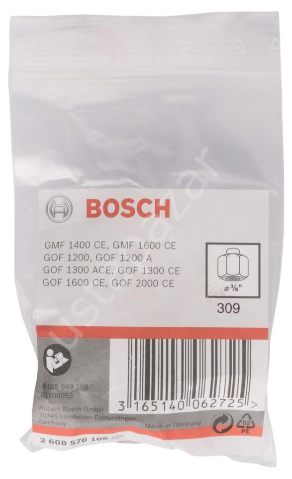 Bosch - 3/8'' cap 24 mm Anahtar Genisligi Penset 2608570106