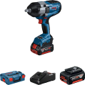 Bosch Professional GDS 18V-1000 (2 x 5.0 Ah; L-Boxx) Akülü Darbeli Somun Sıkma Makinesi 06019J8304