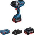 Bosch Professional GDS 18V-1000 (2 x 5.0 Ah; L-Boxx) Akülü Darbeli Somun Sıkma Makinesi 06019J8304