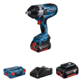 Bosch Professional GDS 18V-1000 (2 x 5.0 Ah; L-Boxx) Akülü Darbeli Somun Sıkma Makinesi 06019J8304