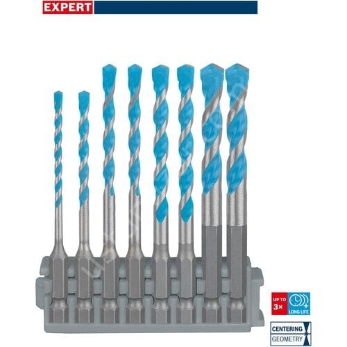 Bosch Expert Hex-9 Çok Amaçlı Matkap Ucu 8'li Set 2608901455