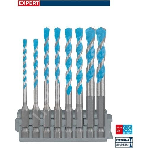 Bosch Expert Hex-9 Çok Amaçlı Matkap Ucu 8'li Set 2608901455