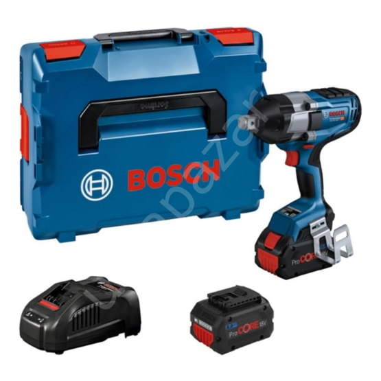 Bosch Professional GDS 18V-1050 H Çift Akülü 8 Ah Somun Sıkma Makinesi 06019J8502