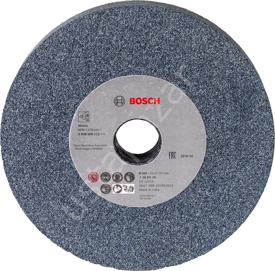 Bosch - 200*25*32 mm GSM 200/D İçin 36 Kum Taşlama Taşı 2608600111