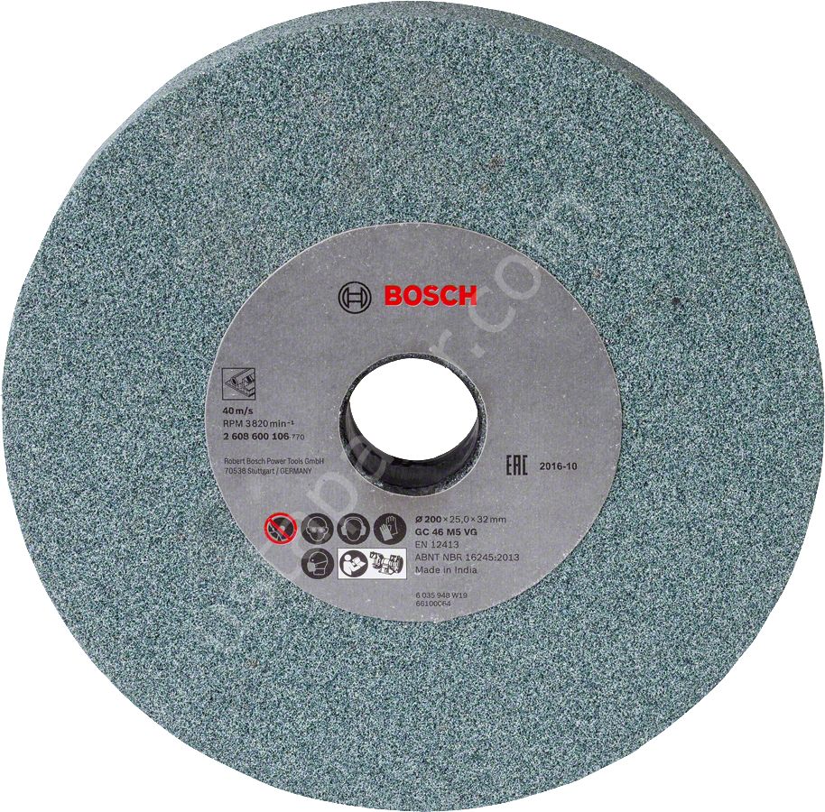 Bosch - 200*25*32 mm GSM 200/D SiC İçin 46 Kum Taşlama Taşı 2608600106