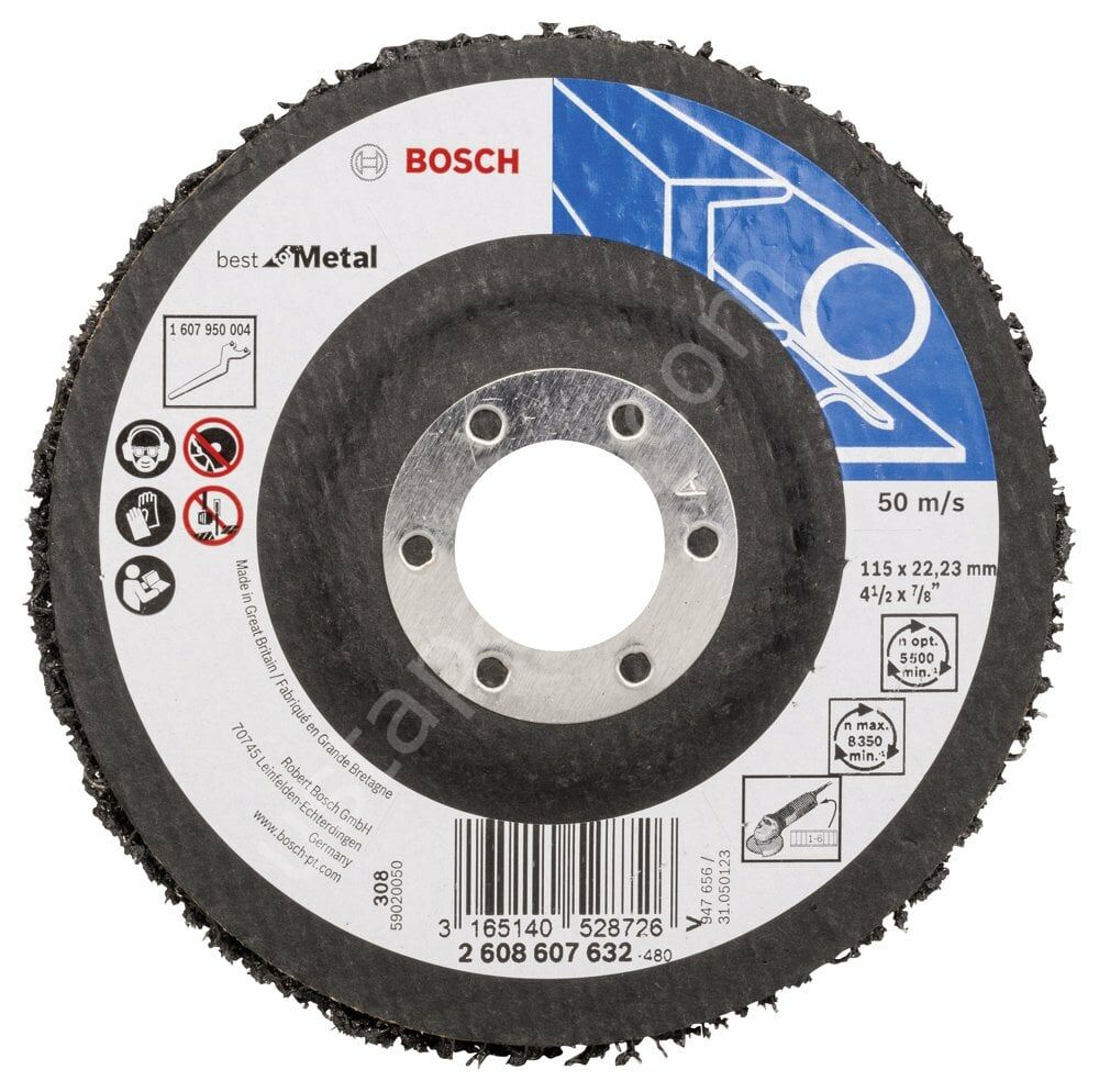 Bosch - 115 mm Best Serisi Metal Keçe 2608607632