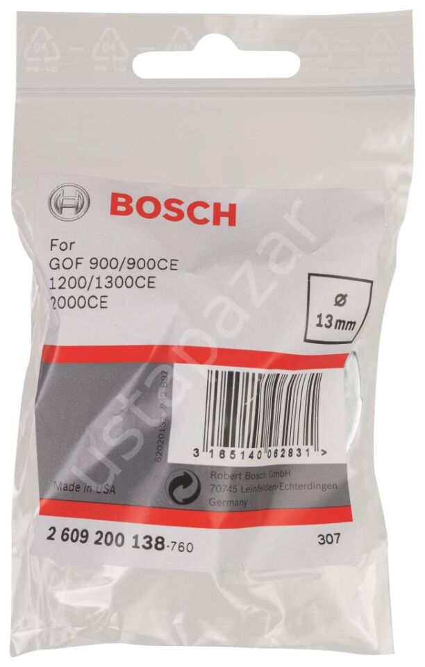 Bosch - Freze Kopyalama Sablonu 13 mm 2609200138